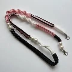 スマホショルダー　ハンドメイド　パラコード
