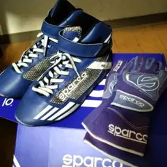 sparco レーシングシューズとグローブセット