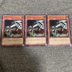 遊戯王　王虎ワンフー　ノーマル　22TP 3枚