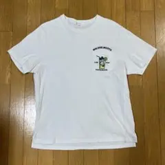 ホワイト Tシャツ　ポケット　M