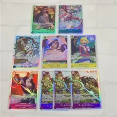ワンピース SR まとめ売り 受け継がれる意志 9枚