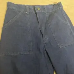USA製　GUNG HO デニムベイカーパンツ　アンクルパンツ　W34