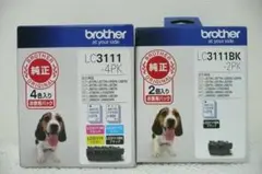 ブラザーインクカートリッジLC3111/4PK&2PK