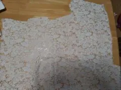 オーガンジー生地 無地 端切れ　140cm✕150cm