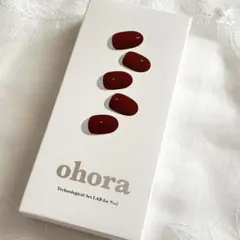 【新品未開封】ohora ネイルNB-055 N CHILLY レッド 廃番