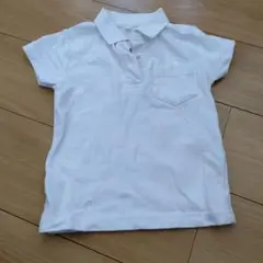 ホワイト ポロシャツ 100cm