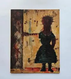 ルフィーノ・タマヨ、『灰色の女』、希少画集画、状態良好、新品木製額・額装付 ルフィーノ・タマヨ、『灰色の女』、希少画集画、状態良好、新品