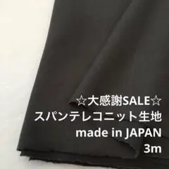 D4X/5169-03◆3m 感謝祭/綿系スパンテレコニット生地/アパレル