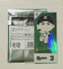 千葉ロッテマリーンズ　ニックネーム　キラキラステッカー　角中勝也
