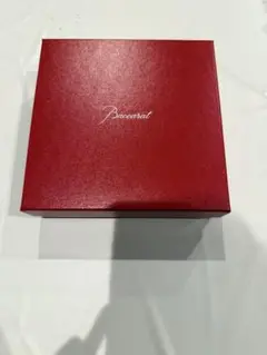 Baccarat 赤いボックス リボン付き　ミルニュイ ディッシュ用箱