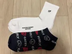 パーリーゲイツ　マスターバニー靴下2足セット　メンズ