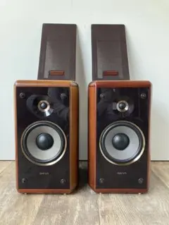 【Victor】 SX-V1A-M の別売スピーカースタンドLS-Ꮩ1-M VICTOR SX-V1X M ビクターオブリコーン スピーカーシステム 無垢