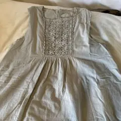 サマンサモスモス♡グレー ノースリーブワンピース