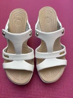 Crocs サイプラス　ホワイト W7