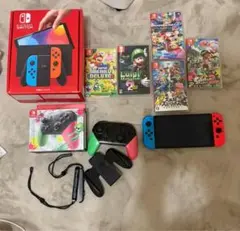 任天堂SwitchEL版コントローラーカセット付き！