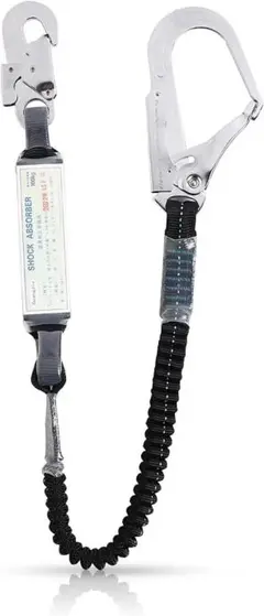 新品 新規格 フルハーネス 1丁掛け 伸縮式蛇腹ランヤード