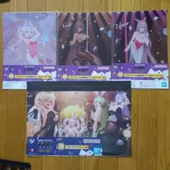 クリアファイル　ポスター　ノワール　ルピー　一番くじ　CHAPTER5　4枚