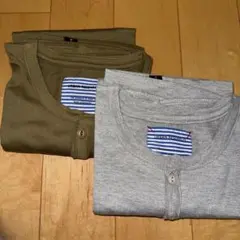 URBAN RESEARCH ボタン付きTシャツ 2枚セット サイズ40