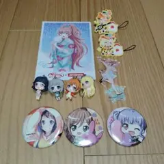 バンドリ キーホルダー カード 缶バッジ