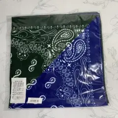 UVERworld made in japan バンダナ　青&緑　バイカラー