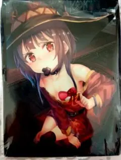 【未使用】この素晴らしい世界に祝福を! めぐみんカードスリーブ