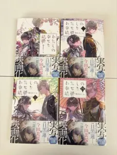 わたしの幸せな結婚　小説1〜4巻