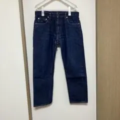 リゾルト712 W33 L29　濃紺 ストレートデニム