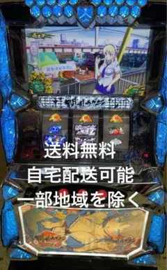 実機　Lパチスロ閃乱カグラ２　スマスロデータ出力付きユニット オーイズミ Lパチスロ閃乱カグラ2 SHINOVI MASTER 中古パチスロ
