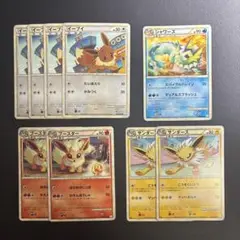 ポケモンカード イーブイ シャワーズ サンダース ブースター L2 セット