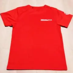 美品：公式 新日本プロレス ヤングライオン赤Tシャツ サイズM