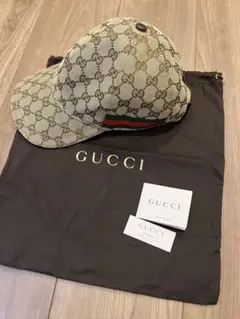 美品 GUCCI キャップ