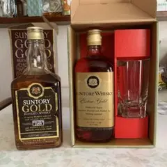 サントリーゴールド エクストラ ゴールド古酒2本