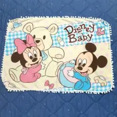Disney ディズニー ベビー ミッキー＆ミニー ブランケット ひざ掛け 毛布