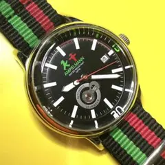 【自動巻き】 AMPELMANN アンぺルマン 日本製 カレンダー 腕時計