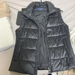 NICOLE Selection ブラック ダウンベスト