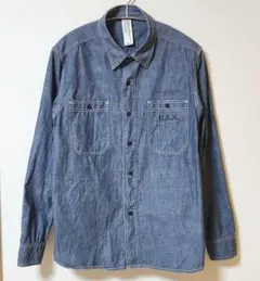 C.A.B.CLOTHING キャブクロージング 長袖シャンブレーシャツ M