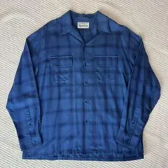 WACKO MARIA ワコマリア　オンブレチェックシャツ　長袖　sizeXL