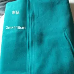 新品 ターコイズ コードュロイ生地 2m×110cm