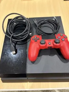 PlayStation 4 本体 赤いコントローラー　初代