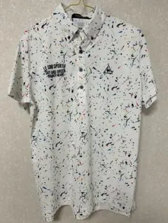 ルコックゴルフ　スプラッシュポロシャツ
