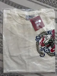 エフ商会　Ted Company ドラゴンプリント Tシャツ 44 ホワイト