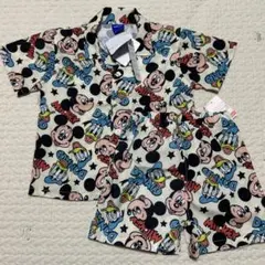 しまむら　ディズニー　セットアップ　ミッキー　ドナルド
