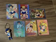 セーラームーン　カード　キラ　セーラーマーキュリー　フィギュア　キーホルダー