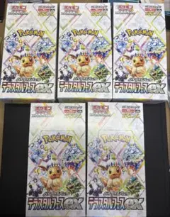 テラスタルフェスex 5box シュリンクなし ペリペリなし 封入率一致