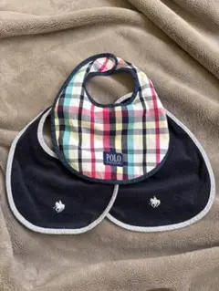 POLO チェック柄スタイ 3枚セット