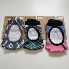 toesox ヨガソックス 3足セット Sサイズ