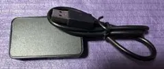 【未使用】エレコムカードリーダー USB2.0 2倍速転送 ケーブル一体タイプ