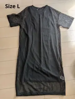 mir..×momo メッシュワンピース　L