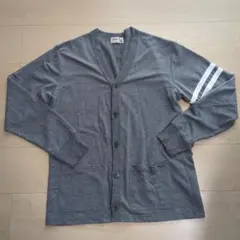 Global Work グレー カーディガン M