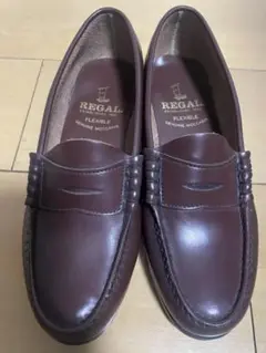 REGAL2414フレキシブル モカシン 24cm ダークブラウン